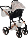 Junama Zebra 3 in 1 Bianco e Telaio Oro Rosa Prima infanzia/Passeggini carrozzine e accessori/Passeggini e carrozzine/Sistemi modulari La Casa Del Bebè - Napoli, Commerciovirtuoso.it