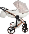 Junama Zebra 3 in 1 Bianco e Telaio Oro Rosa Prima infanzia/Passeggini carrozzine e accessori/Passeggini e carrozzine/Sistemi modulari La Casa Del Bebè - Napoli, Commerciovirtuoso.it
