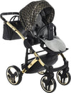 Junama Zebra 3 in 1 Nero e Telaio Oro Giallo Prima infanzia/Passeggini carrozzine e accessori/Passeggini e carrozzine/Sistemi modulari La Casa Del Bebè - Napoli, Commerciovirtuoso.it