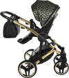 Junama Zebra 3 in 1 Nero e Telaio Oro Giallo Prima infanzia/Passeggini carrozzine e accessori/Passeggini e carrozzine/Sistemi modulari La Casa Del Bebè - Napoli, Commerciovirtuoso.it