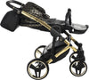 Junama Zebra 3 in 1 Nero e Telaio Oro Giallo Prima infanzia/Passeggini carrozzine e accessori/Passeggini e carrozzine/Sistemi modulari La Casa Del Bebè - Napoli, Commerciovirtuoso.it