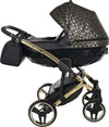 Junama Zebra 3 in 1 Nero e Telaio Oro Giallo Prima infanzia/Passeggini carrozzine e accessori/Passeggini e carrozzine/Sistemi modulari La Casa Del Bebè - Napoli, Commerciovirtuoso.it