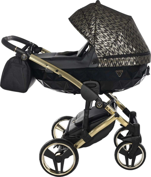 Junama Zebra 3 in 1 Nero e Telaio Oro Giallo Prima infanzia/Passeggini carrozzine e accessori/Passeggini e carrozzine/Sistemi modulari La Casa Del Bebè - Napoli, Commerciovirtuoso.it