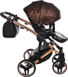Junama Zebra 3 in 1 Nero e Telaio Oro Rosa Prima infanzia/Passeggini carrozzine e accessori/Passeggini e carrozzine/Sistemi modulari La Casa Del Bebè - Napoli, Commerciovirtuoso.it