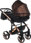 Junama Zebra 3 in 1 Nero e Telaio Oro Rosa Prima infanzia/Passeggini carrozzine e accessori/Passeggini e carrozzine/Sistemi modulari La Casa Del Bebè - Napoli, Commerciovirtuoso.it