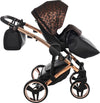 Junama Zebra 3 in 1 Nero e Telaio Oro Rosa Prima infanzia/Passeggini carrozzine e accessori/Passeggini e carrozzine/Sistemi modulari La Casa Del Bebè - Napoli, Commerciovirtuoso.it