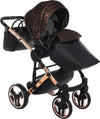 Junama Zebra 3 in 1 Nero e Telaio Oro Rosa Prima infanzia/Passeggini carrozzine e accessori/Passeggini e carrozzine/Sistemi modulari La Casa Del Bebè - Napoli, Commerciovirtuoso.it