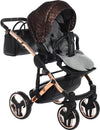 Junama Zebra 3 in 1 Nero e Telaio Oro Rosa Prima infanzia/Passeggini carrozzine e accessori/Passeggini e carrozzine/Sistemi modulari La Casa Del Bebè - Napoli, Commerciovirtuoso.it