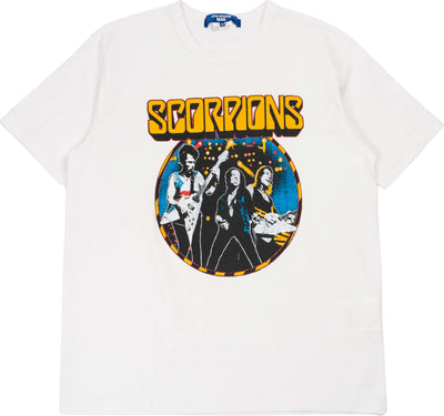 JUNYA-WATANABE-MAN-T-shirt-in-cotone-in-bianco-da-uomo