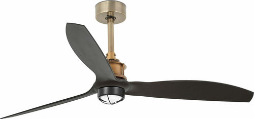 JUST FAN M LED Ventilatore da soffito oro vecchio/nero Fai da te/Prodotti per la costruzione/Riscaldamento e raffreddamento/Sistemi mobili di climatizzazione/Ventilatori/Ventilatori da soffitto Led Mall Home - Napoli, Commerciovirtuoso.it