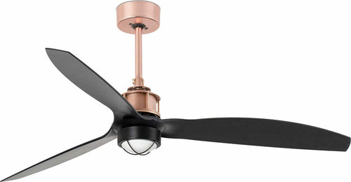 JUST FAN M LED Ventilatore da soffito rame/nero SMART Fai da te/Prodotti per la costruzione/Riscaldamento e raffreddamento/Sistemi mobili di climatizzazione/Ventilatori/Ventilatori da soffitto Led Mall Home - Napoli, Commerciovirtuoso.it