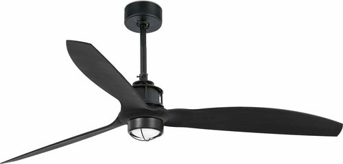 JUST FAN M LED Ventilatore da soffitto nero opaco SMART Fai da te/Prodotti per la costruzione/Riscaldamento e raffreddamento/Sistemi mobili di climatizzazione/Ventilatori/Ventilatori da soffitto Led Mall Home - Napoli, Commerciovirtuoso.it