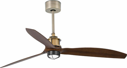 JUST FAN M LED Ventilatore da soffitto oro vecchio/legno con motore DC SMART Fai da te/Prodotti per la costruzione/Riscaldamento e raffreddamento/Sistemi mobili di climatizzazione/Ventilatori/Ventilatori da soffitto Led Mall Home - Napoli, Commerciovirtuoso.it