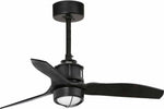 JUST FAN XS LED Ventilatore da soffitto nero opaco con motore DC 81cm Fai da te/Prodotti per la costruzione/Riscaldamento e raffreddamento/Sistemi mobili di climatizzazione/Ventilatori/Ventilatori da soffitto Led Mall Home - Napoli, Commerciovirtuoso.it