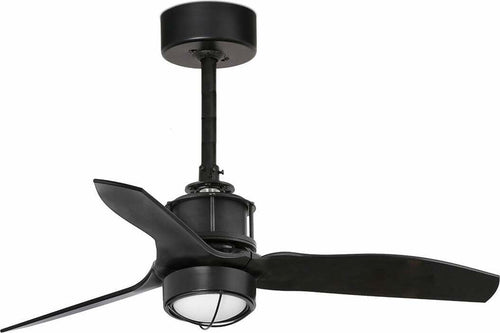 JUST FAN XS LED Ventilatore da soffitto nero opaco con motore DC 81cm Fai da te/Prodotti per la costruzione/Riscaldamento e raffreddamento/Sistemi mobili di climatizzazione/Ventilatori/Ventilatori da soffitto Led Mall Home - Napoli, Commerciovirtuoso.it