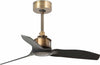 JUST FAN XS Ventilatore da soffito oro vecchio/nero 81cm Fai da te/Prodotti per la costruzione/Riscaldamento e raffreddamento/Sistemi mobili di climatizzazione/Ventilatori/Ventilatori da soffitto Led Mall Home - Napoli, Commerciovirtuoso.it