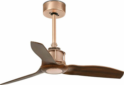 JUST FAN XS Ventilatore da soffito rame/lengo 81cm Fai da te/Prodotti per la costruzione/Riscaldamento e raffreddamento/Sistemi mobili di climatizzazione/Ventilatori/Ventilatori da soffitto Led Mall Home - Napoli, Commerciovirtuoso.it