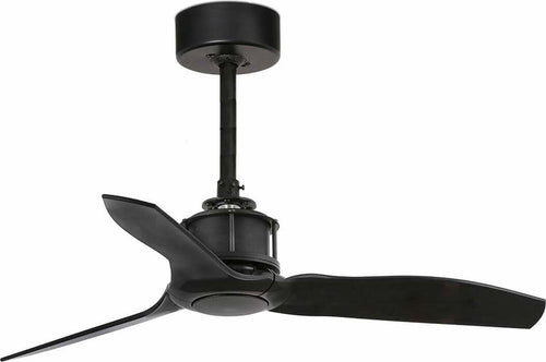 JUST FAN XS Ventilatore da soffitto nero opaco con motore DC 81cm Fai da te/Prodotti per la costruzione/Riscaldamento e raffreddamento/Sistemi mobili di climatizzazione/Ventilatori/Ventilatori da soffitto Led Mall Home - Napoli, Commerciovirtuoso.it