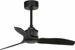 JUST FAN XS Ventilatore da soffitto nero opaco con motore DC SMART Fai da te/Prodotti per la costruzione/Riscaldamento e raffreddamento/Sistemi mobili di climatizzazione/Ventilatori/Ventilatori da soffitto Led Mall Home - Napoli, Commerciovirtuoso.it