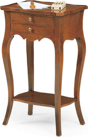 JUSTIN---mobile-portatelefono-in-legno-massello-44x32x71-Tinta-noce-Milani-Home