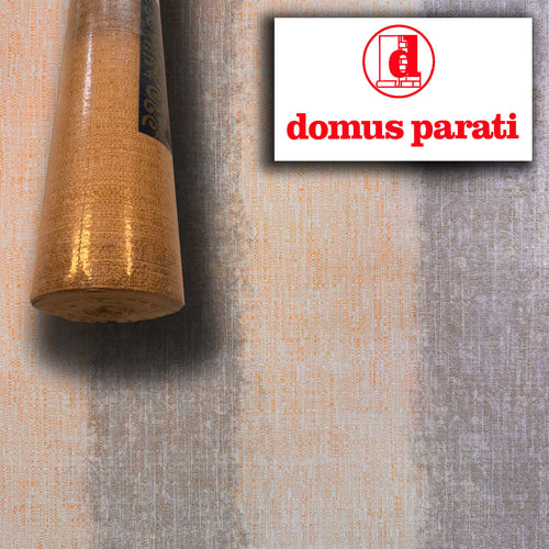 SUPER STOCK €0,56 al mq  - Rotolo da 5,2mq (10x0,52mt) di Carta da Parati vinilica Top Quality lavabile JUTA RIGHE - Eternal Parquet