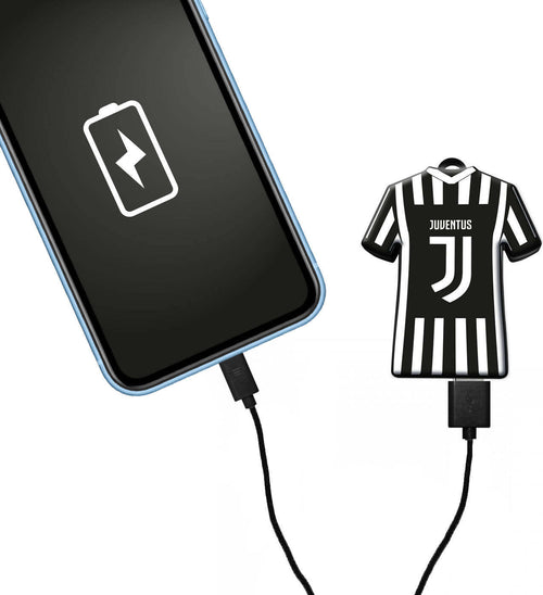 Juventus Power Bank Ufficiale Juve 800 M Ah Ricarica Portatile Smartphone, Tablet Universale Dc 5 v - 1 a (usb) E Di Ingresso Dc 5 v - 2 a (micro Usb 2.0). Elettronica/Cellulari e accessori/Accessori/Accessori da auto/Caricabatterie wireless Cartoleria Deja Vu - Crotone, Commerciovirtuoso.it