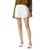Pinko pantaloncini donna pinko - stai con me shorts lino - bianco da donna