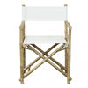Sedia regista Mojito da esterno in legno di Bamboo, 60 x 44 x 88 cm