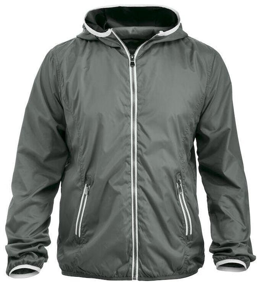 K-Way Hardy Grigio Antracite Giacca Antivento con Tasche