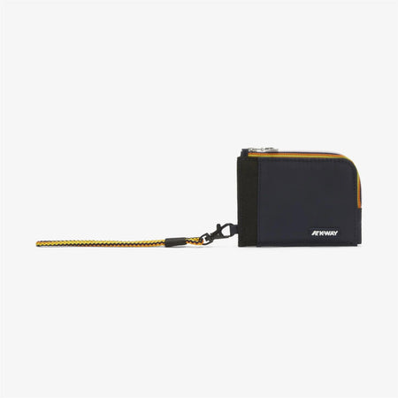 K-Way portafoglio unisex Villebonne blu impermeabile con slot carte