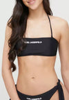 KARL LAGERFELD Costume da bagno BANDEAU W/LOGO da donna