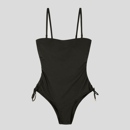 Costume Intero Gisela Tinta Unita Staccabile Donna