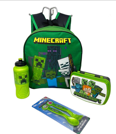Kit asilo 4 pezzi personaggio minecraft