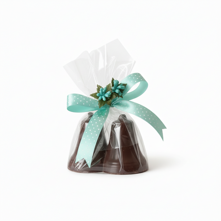 Campane Pasquali al Cioccolato Bianco o Latte o Fondente 120gr con sorpresa.