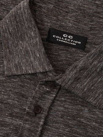 Corneliani Camicia Grigia da uomo