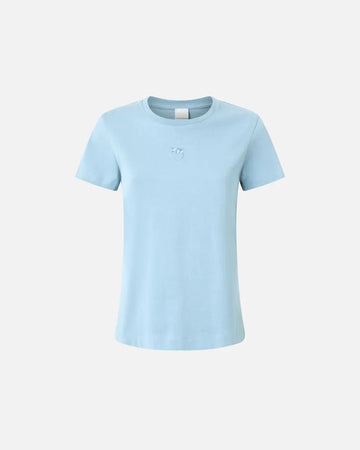Pinko BUSSOLOTTO T-SHIRT JERSEY LOGO 25 da donna