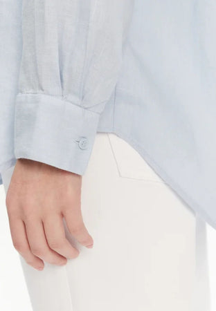 Tommy Hilfiger CAMICIA ESS LINEN RELAXED SHIRT da donna