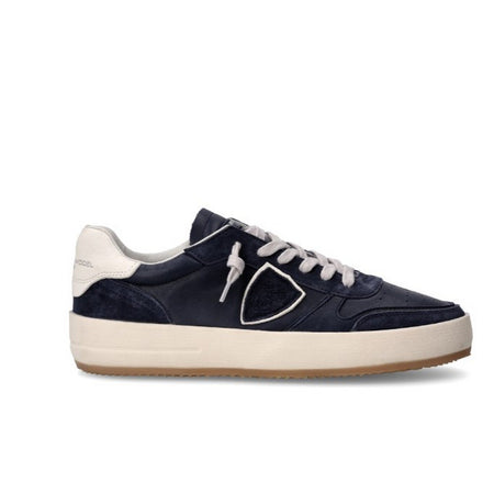 Philippe Model sneaker uomo philippe model - nice low man - blu da uomo