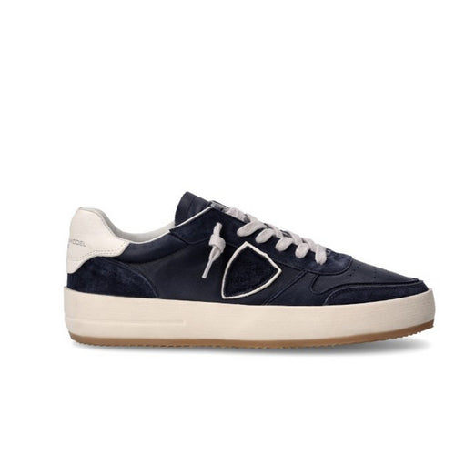 Philippe Model sneaker uomo philippe model - nice low man - blu da uomo