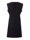Bottega Veneta Abito Smanicato Brushed Cotton Twill da donna