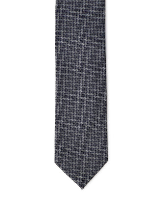 JIL SANDER Cravatta in Grigio e Blu Navy 7 cm Jil Sander da uomo