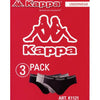 3-slip-uomo-kappa-in-cotone-bi-elastico-con-elastico-esterno-loggato