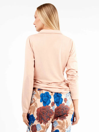 Pigiama Donna Gisela 2/20304S – Set Maglia Morbida con Stampa Floreale