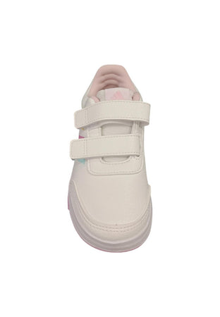 Scarpe sneakers Bambini e ragazzi adidas tensaur  bianco-fuxja velcro