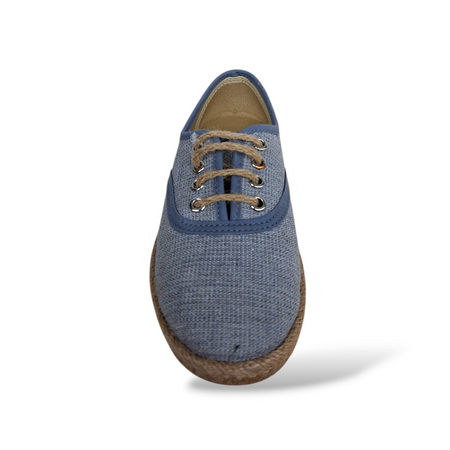 Sneakers Bambino Jeans Beige VUL-LADI con Laccio Corda – Scarpe Casual Eleganti Scuola Taglie 22-37