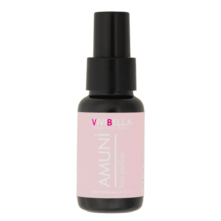 Profumo per Capelli Amunì Hair Parfum – Hair Mist Nutriente e Illuminante, Fragranza Donna a Lunga Durata con Effetto Setoso Anti Crespo