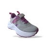 Diadora Snipe 4 Jr 101.183087 – Sneakers Bambina Grigio Fucsia | Velcro e Laccio Elastico | Taglie 29-38