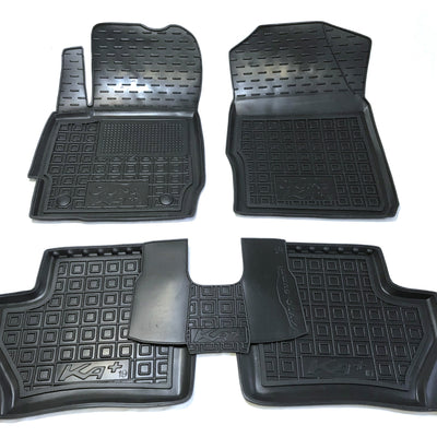 Set Tappetini di gomma su misura per Ford Ka+ (2019+)