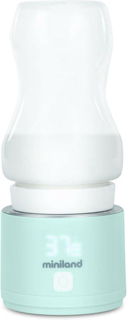 MINILAND Scaldabiberon Portatile Warmy On the Go, leggero e compatto, con adattatori per biberon
