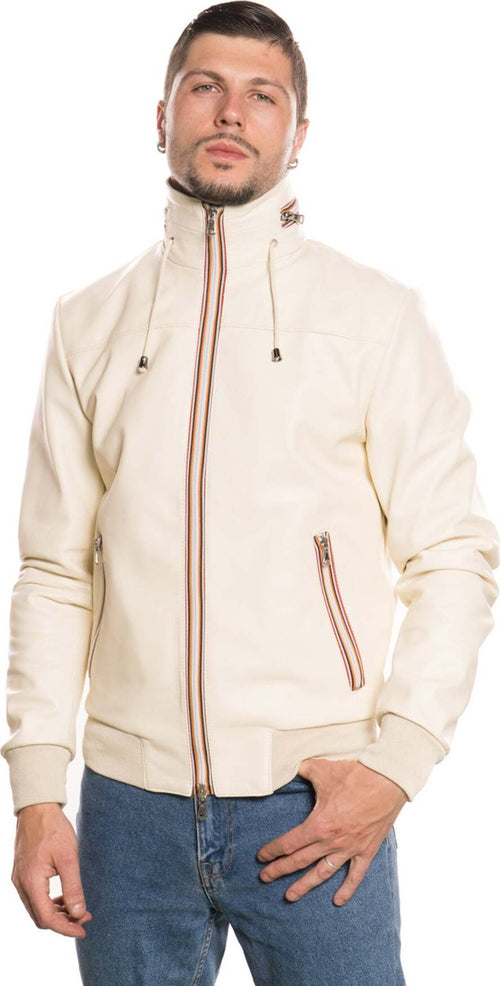 Kai---Bomber-Uomo-Panna-in-vera-pelle